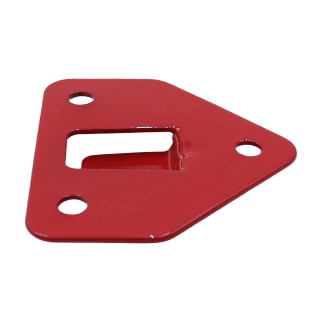 Supporti a parete per estintori, confezione da 8 pezzi, colore rosso, Acciaio al carbonio, dimensioni 6,7 x 6,25 cm, capacità massima 6 kg