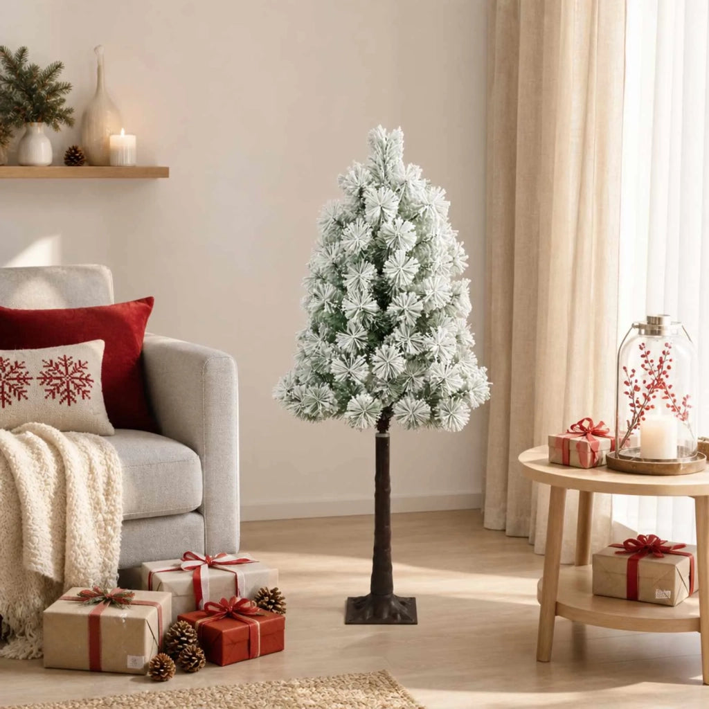 Albero di Natale Artificiale con Rami Pieghevoli 120 cm