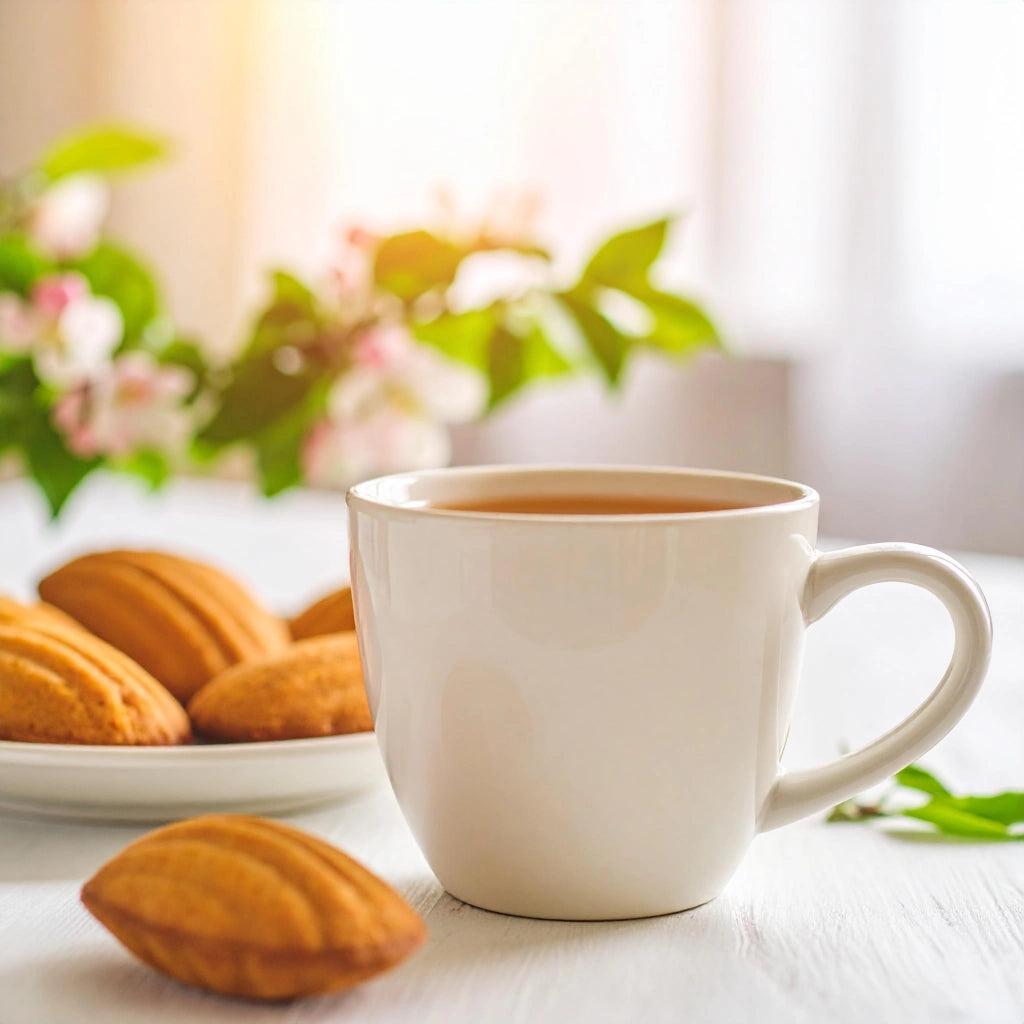 Set di 4 tazze da caffè in Vetroceramica, colore bianco, capacità 230 ml