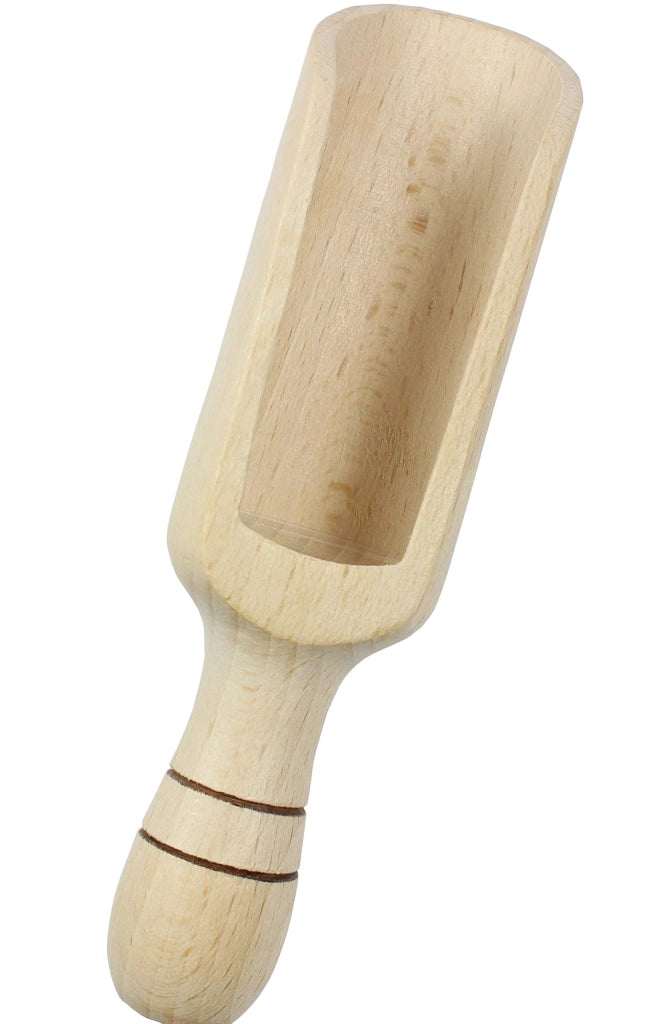 Pala in legno da 18 cm, dallo stile rustico, multifunzionale, realizzata in legno di faggio