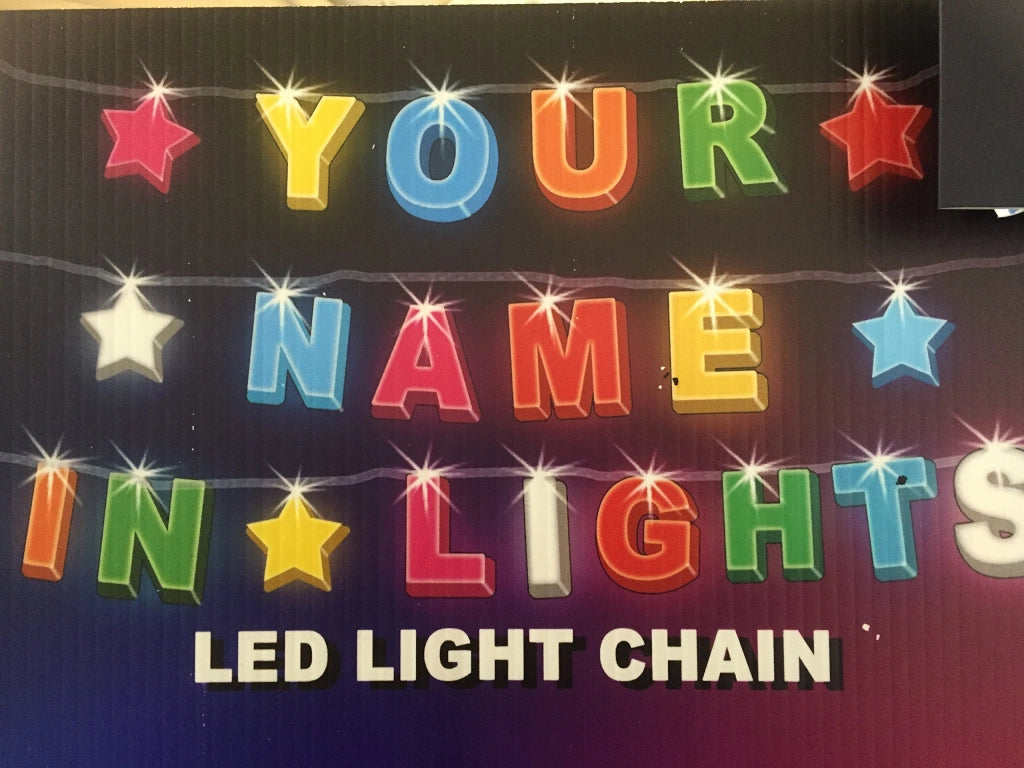 Catena luminosa a LED Kayla, decorazione versatile, realizzata in plastica