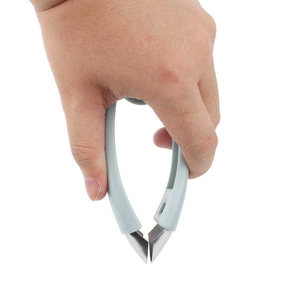 Sbuccia-ananas a forma di V, coltello per frutta, utensile da cucina, colore blu