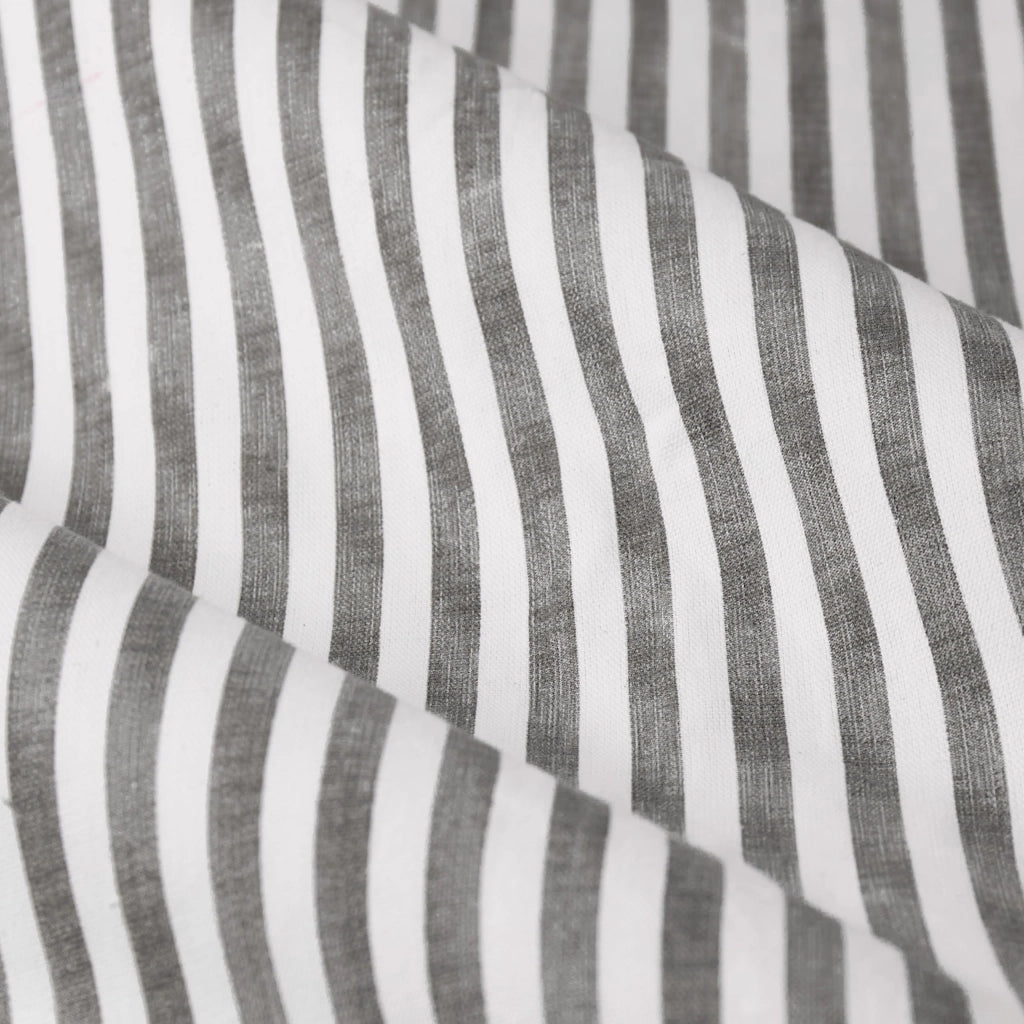Anelli per tende, confezione da due, grigi, dimensioni 229x137 cm, a righe