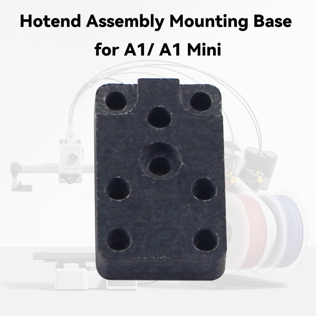 Base di montaggio per hotend, compatibile con A1/A1 Mini, confezione da 3 pezzi, supporto di ricambio