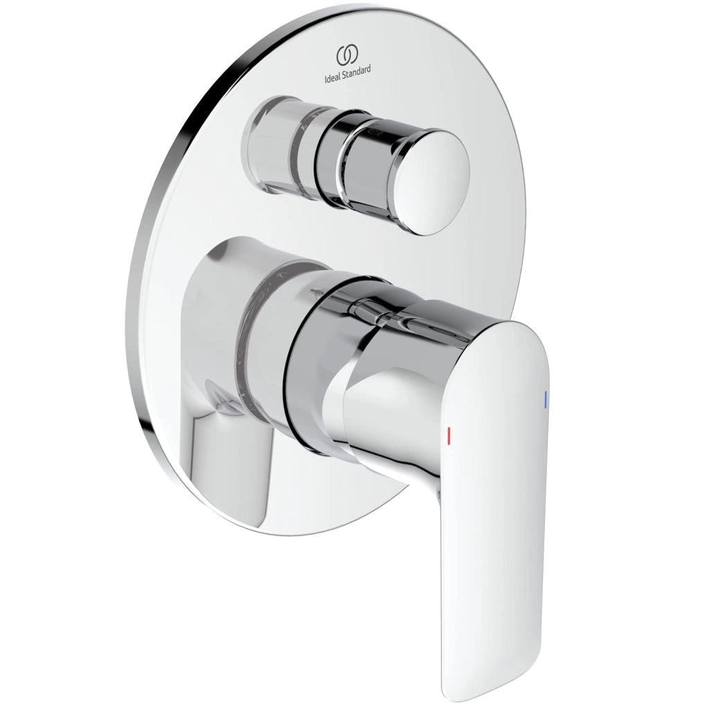 Kit di montaggio Connect Air, cromo, serie S, set completo per bagno/doccia