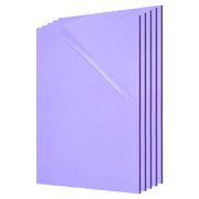 Pannelli in acrilico, 5 pezzi, 25x20 cm, 3 mm di spessore, color viola, ideali per progetti fai-da-te e hobby creativi