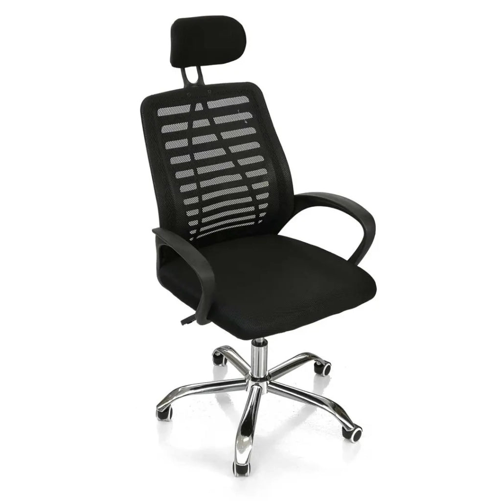 Poltrona ufficio regolabile cm 48x48x113-123h