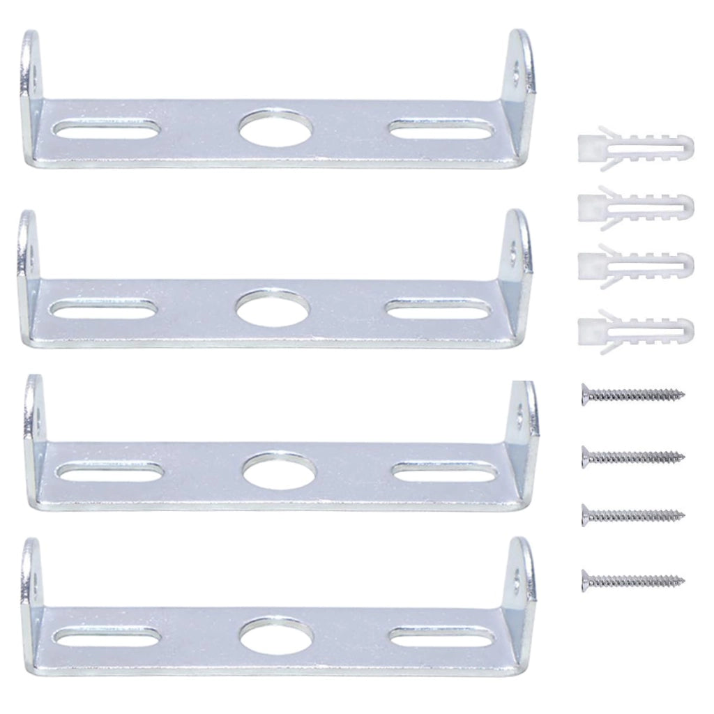 Kit di montaggio, 4 pezzi, da 70 mm, per lampade da soffitto e da parete