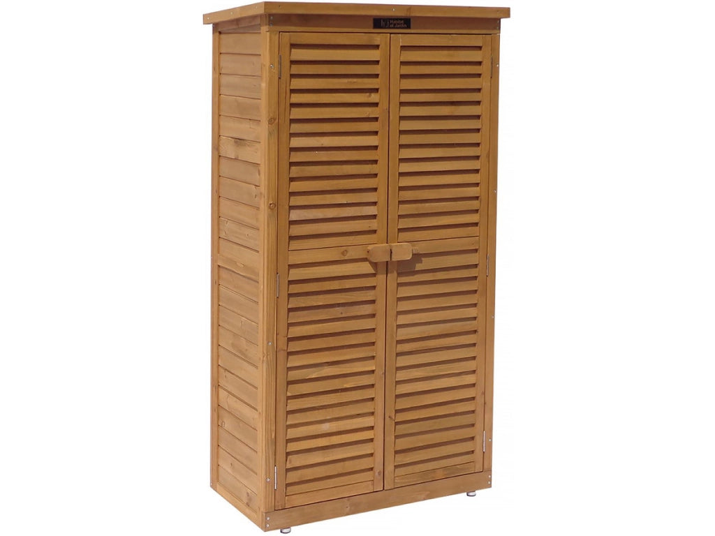 Armadio da giardino SPACE - 87 x 46.5 x 160 cm - Azzurro