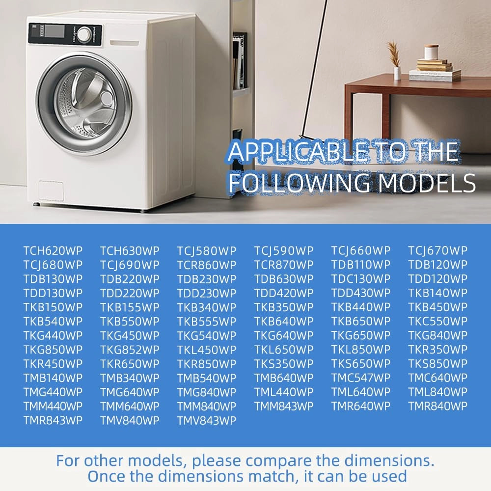 Filtro essiccatore, confezione da 4 pezzi, dimensioni 21x16x3 cm, compatibile con aspirapolvere Miele T1