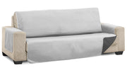 Copridivano per divano a 3 posti, modello Diamond XL, grigio/antracite, 170 cm