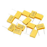 Condensatori di sicurezza, 12 pezzi, 0,1 µF, 275 V, passo 15 mm