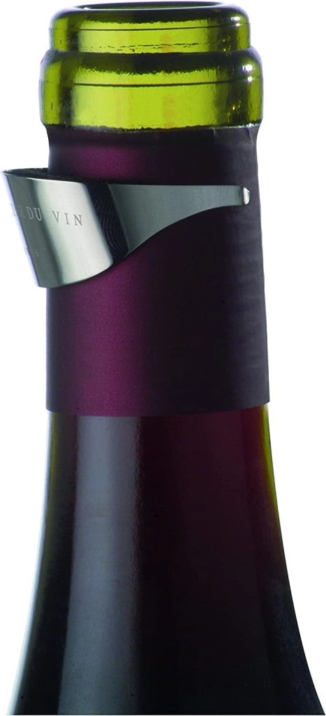 Set di cavatappi da sommelier con anello antigoccia e guida ai vini/abbinamenti cibo-vino