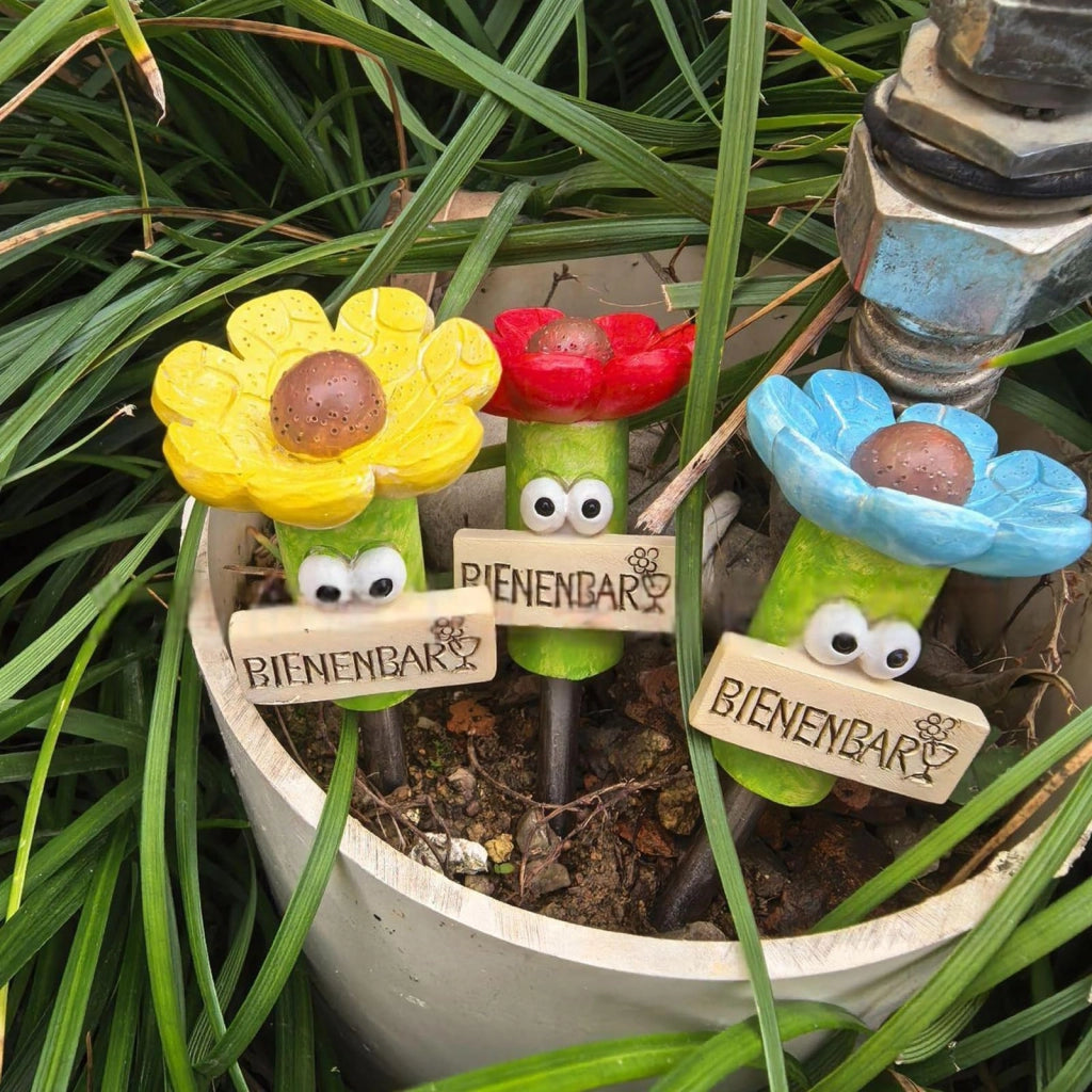 4 pezzi Bicchieri per api, stazione per bere insetti, ciotola per api da giardino, bicchiere per farfalle, posti sicuri per bere per api