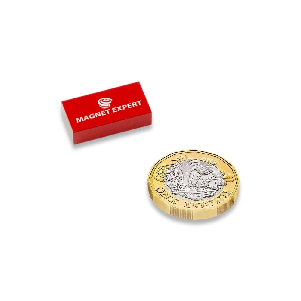 Magneti Alnico a forma di barra, 2 pezzi, dimensioni 10x5x20 mm, forza di trazione 0,1 kg