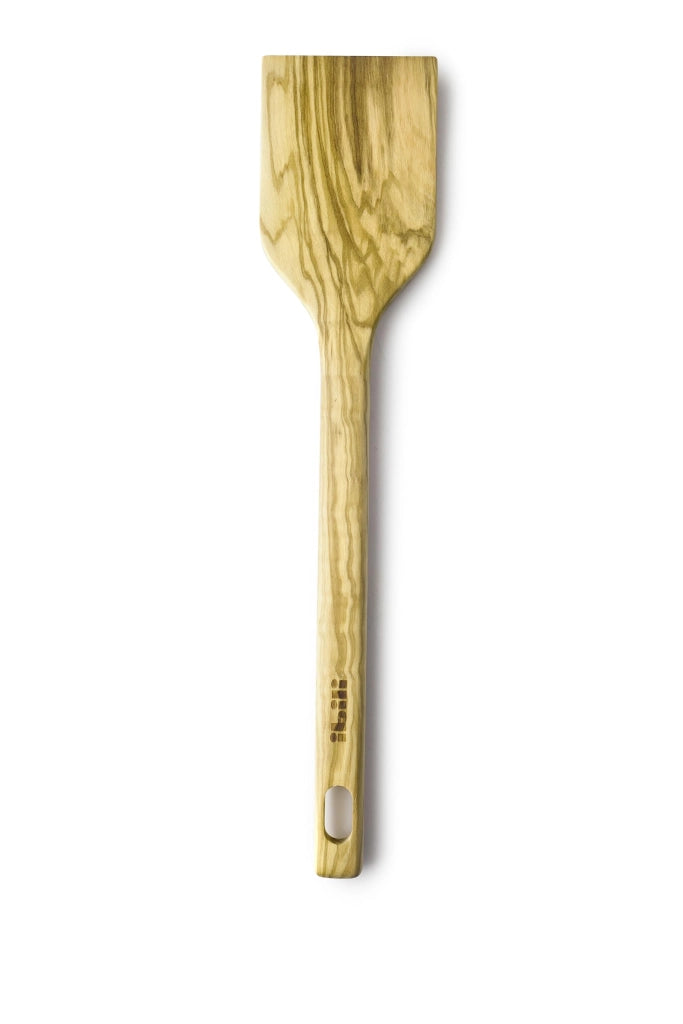Spatola in legno d'olivo, 30 cm – con rivestimento oleoso, priva di BPA