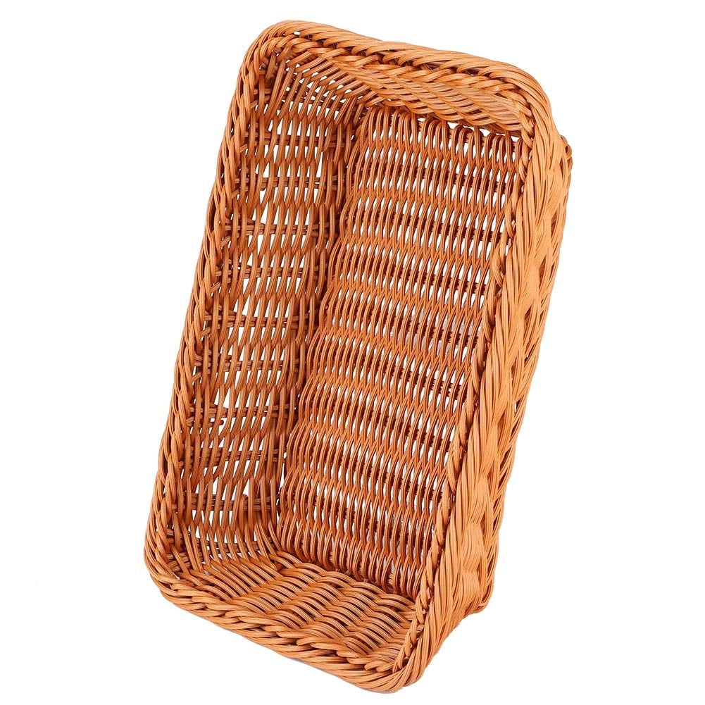 Cesto impilabile, dimensioni 30x20x7 cm, rettangolare, ideale per pane e frutta