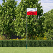 Asta e Bandiera Polonia 5,5 m Alluminio 3147133