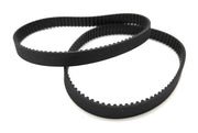 Cinghia GT2, larghezza 10 mm, lunghezza 148 mm, confezione da 2 pezzi, realizzata in fibra di vetro