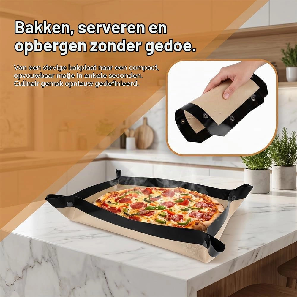 2 tappetini in silicone per la cottura, dimensioni 42x29,5 cm, rettangolari, con rivestimento antiaderente