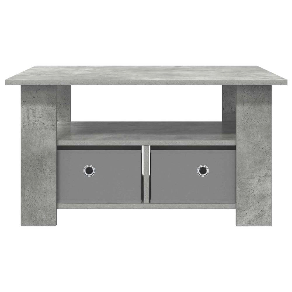 Tavolino da salotto Grigio cemento 77 x 55 x 42 cm