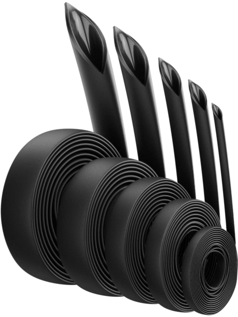 Guaina termorestringente 3:1, diametro 3,2 mm, 2 metri, colore nero, impermeabile