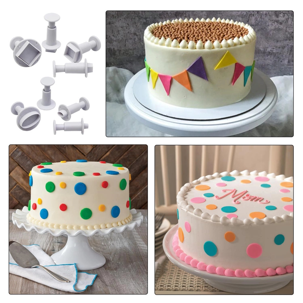 Set di 32 formine per pasta di zucchero, timbri per dolci, forme versatili
