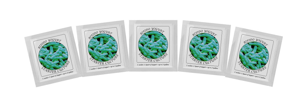 Colture starter per yogurt, 5 bustine, per yogurt bifido