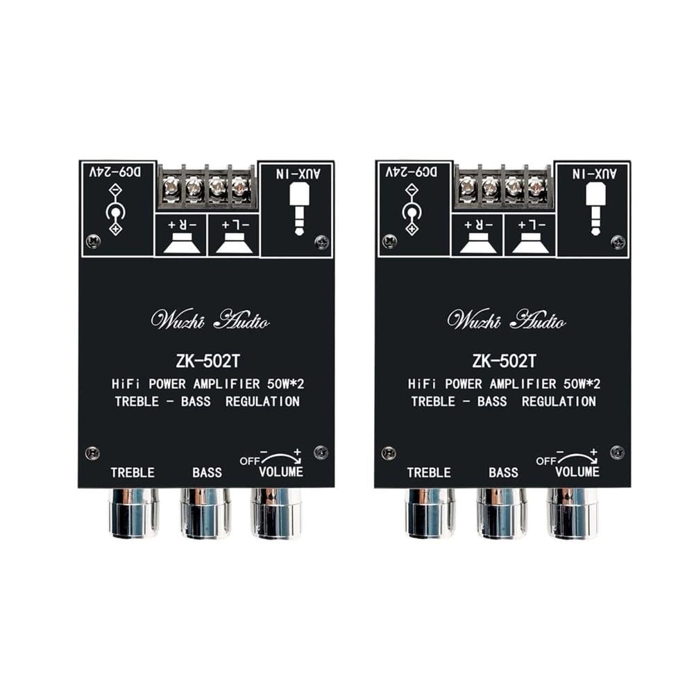 2 moduli scheda ZK-502T, 50W x 2
