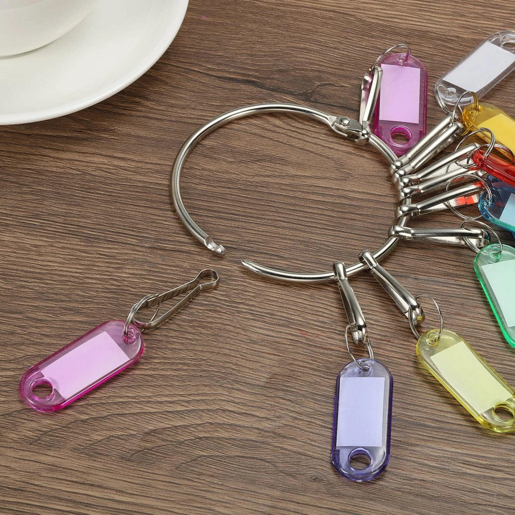 Organizzatore per chiavi, con 10 ganci in feltro e etichette, 82 mm
