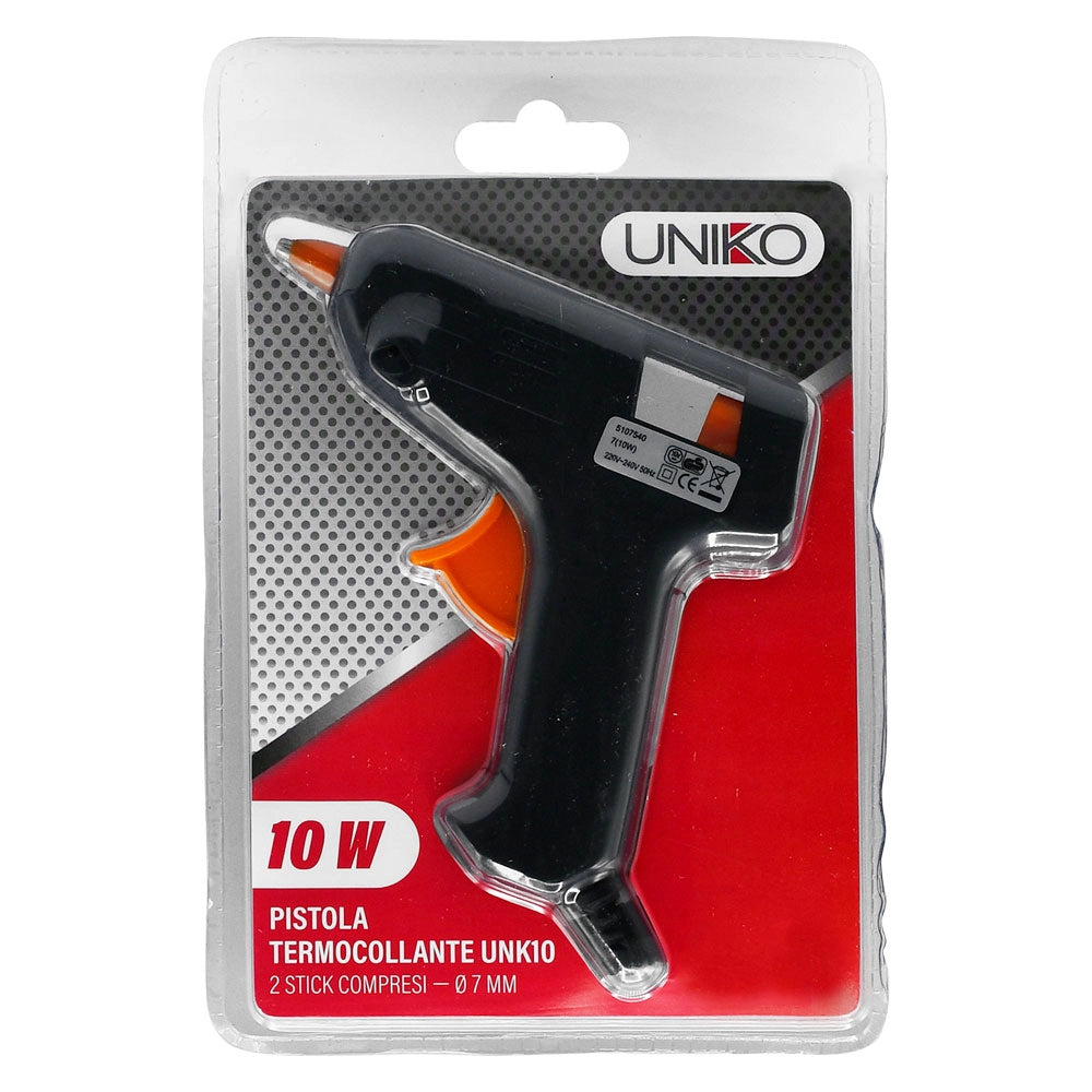 PISTOLA TERMOCOLLANTE 'UNK' UNK10-7 10 W per colla ø mm 7