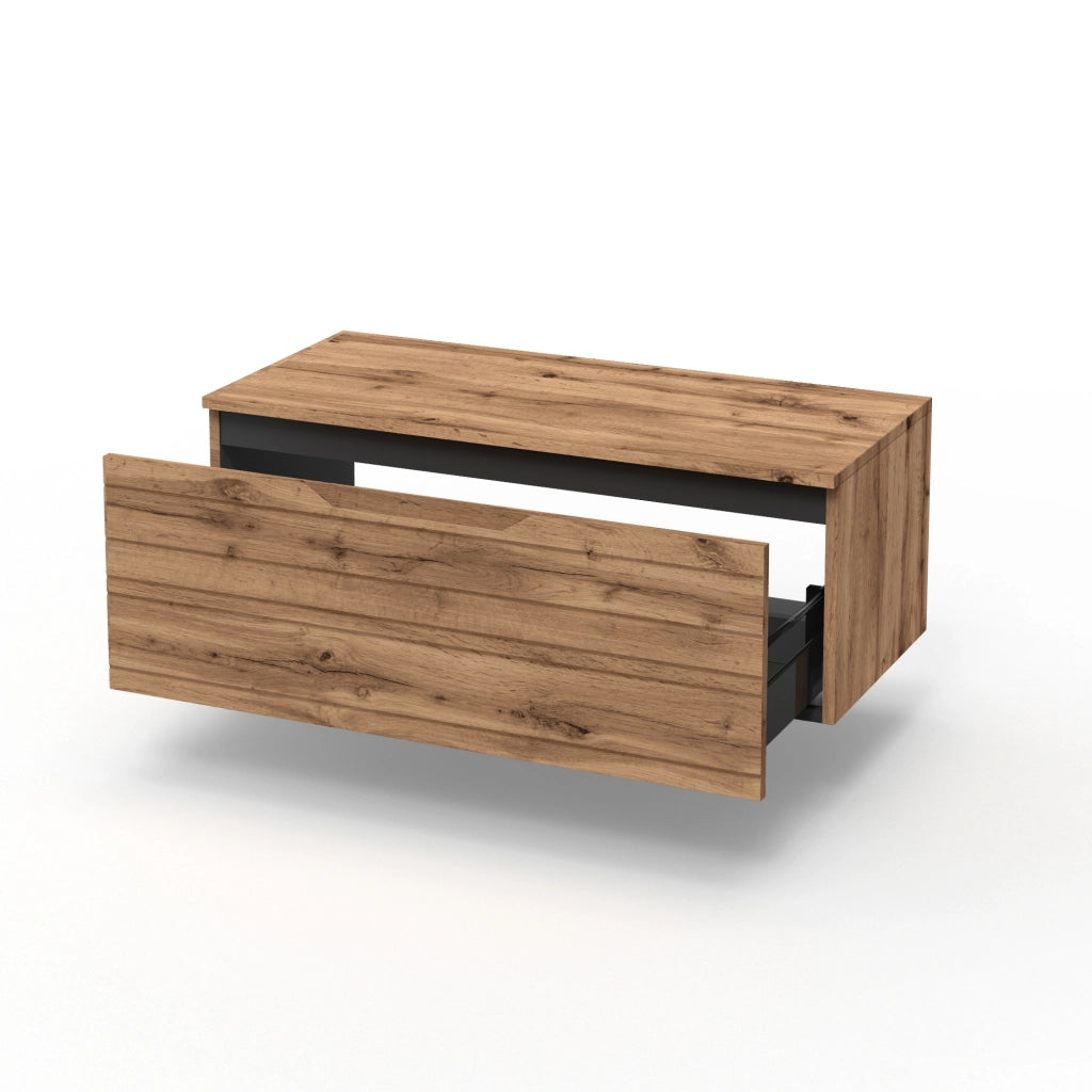 Base con top 1 cestone SOLMIRA quercia