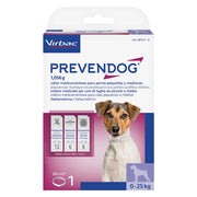 COLLARE ANTIPARASSITARIO PER CANI 'PREVENDOG' da 0 a 25 kg - cm. 60 (scatola 2 pezzi)