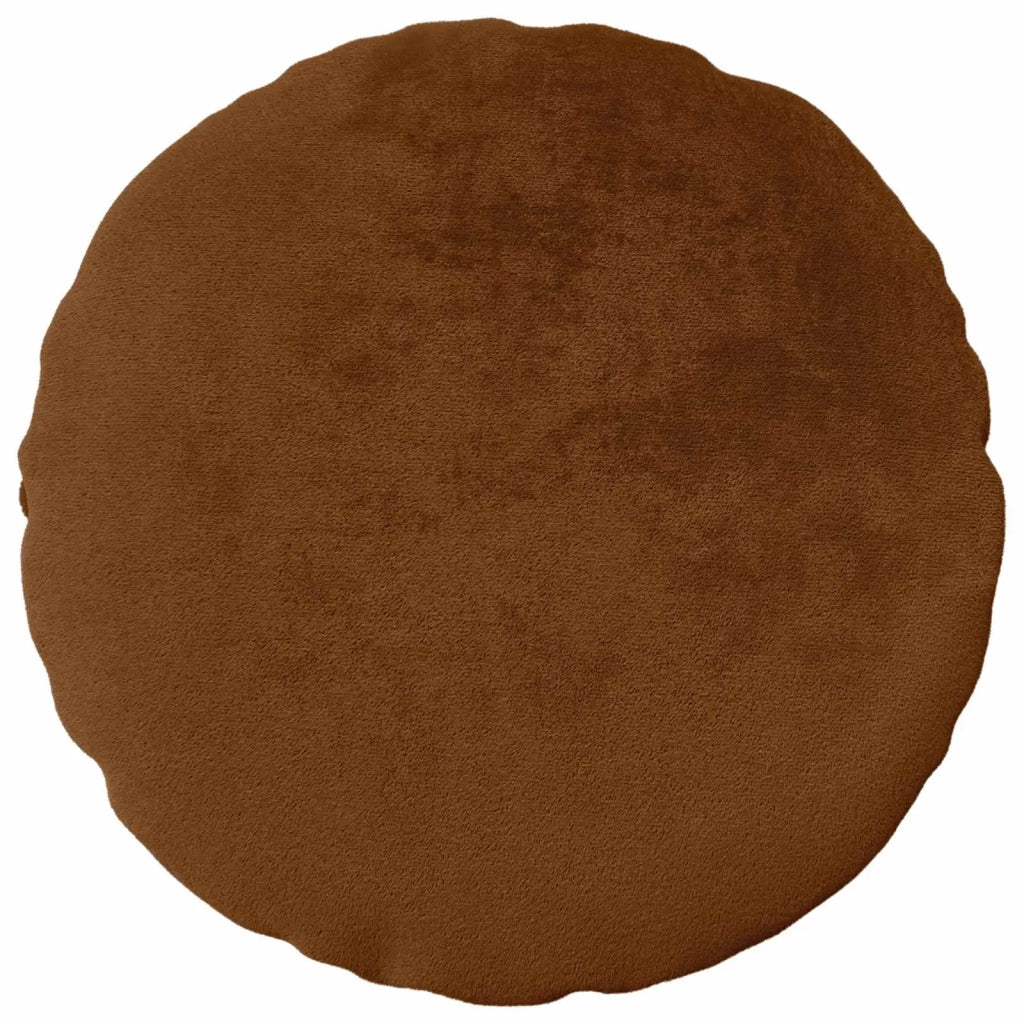 Federa 6 pz HEERLEN Marrone Chiaro Diam. 50 cm Flanella 922790