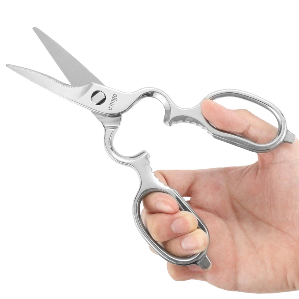 Forbice da cucina forgiata, in acciaio inossidabile, 21,6 cm, multifunzione