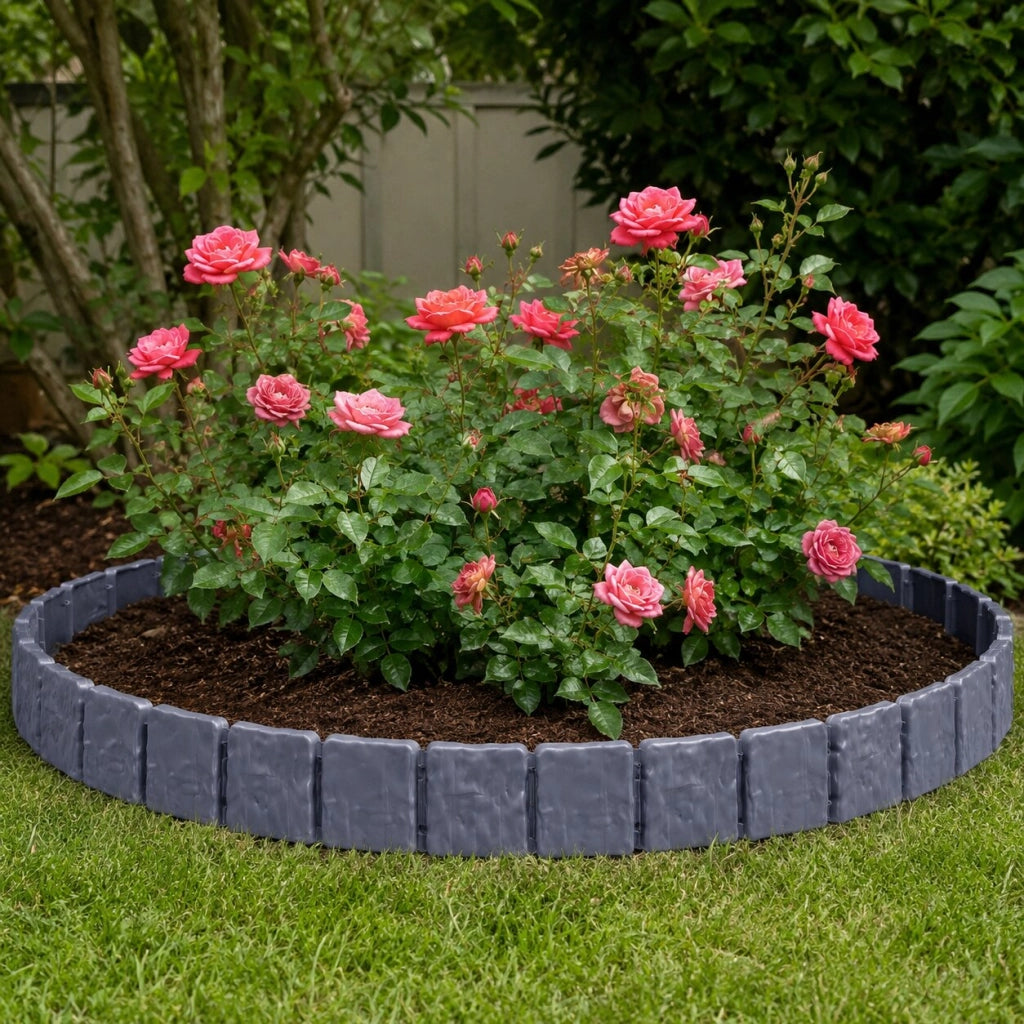 Bordura da giardino KADAX 25 cm, 10 pezzi