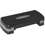Pedana per aerobica regolabile 10/15 cm nera, 68 x 29 cm