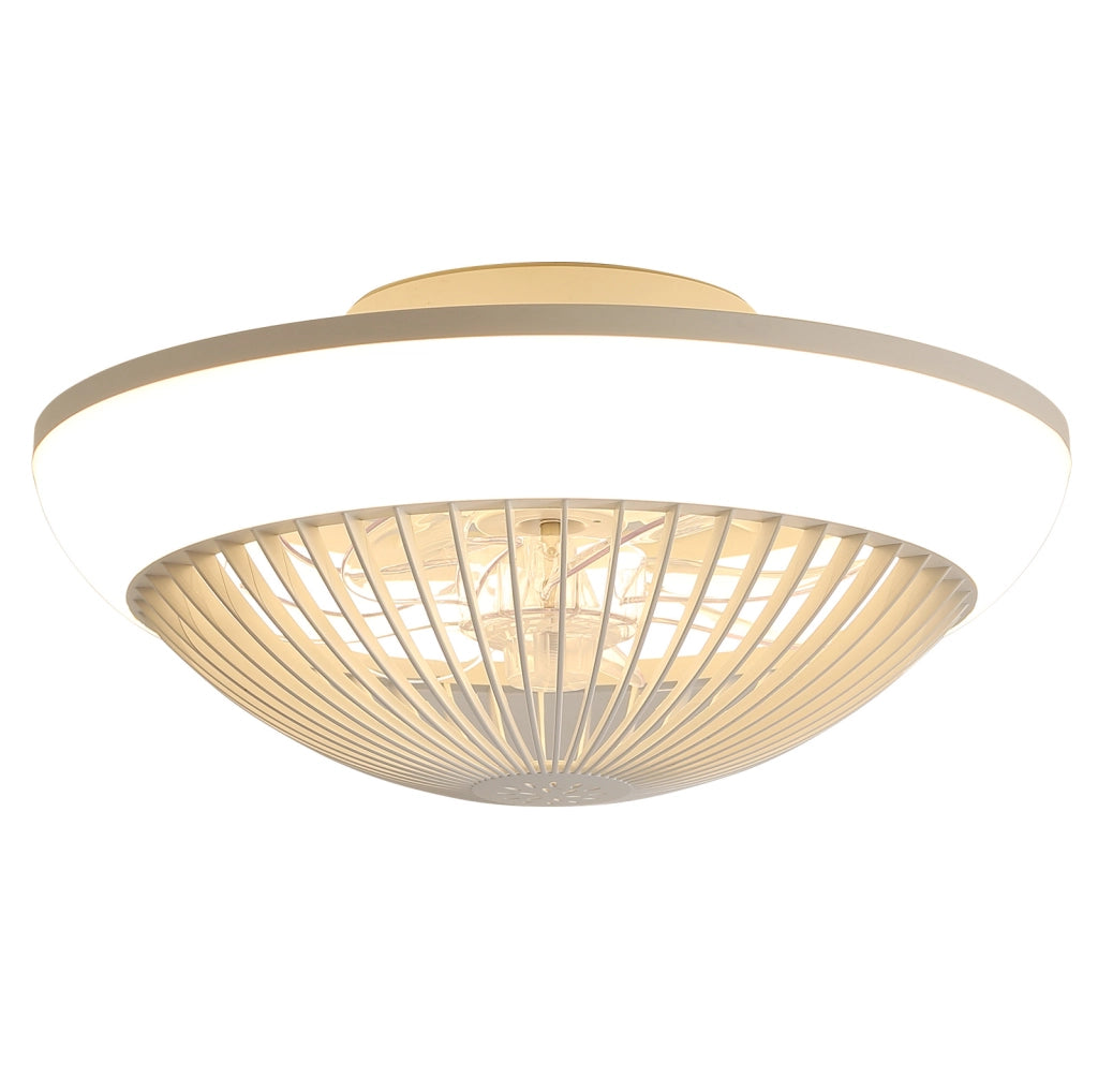 Ventilatore da soffitto 38 cm con luce LED RGB e telecomando