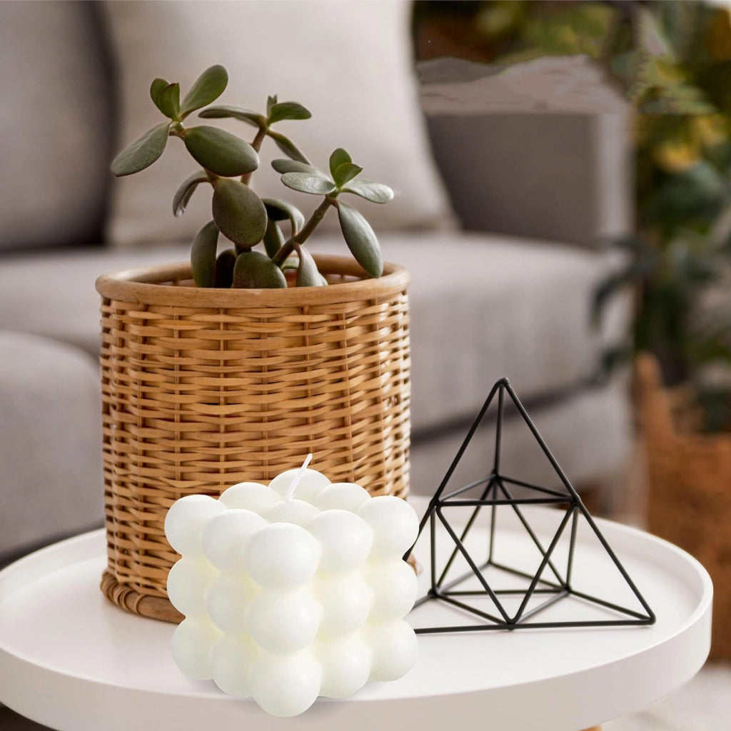 Candele profumate a forma di cubo, confezione da 2, peso netto 20 g
