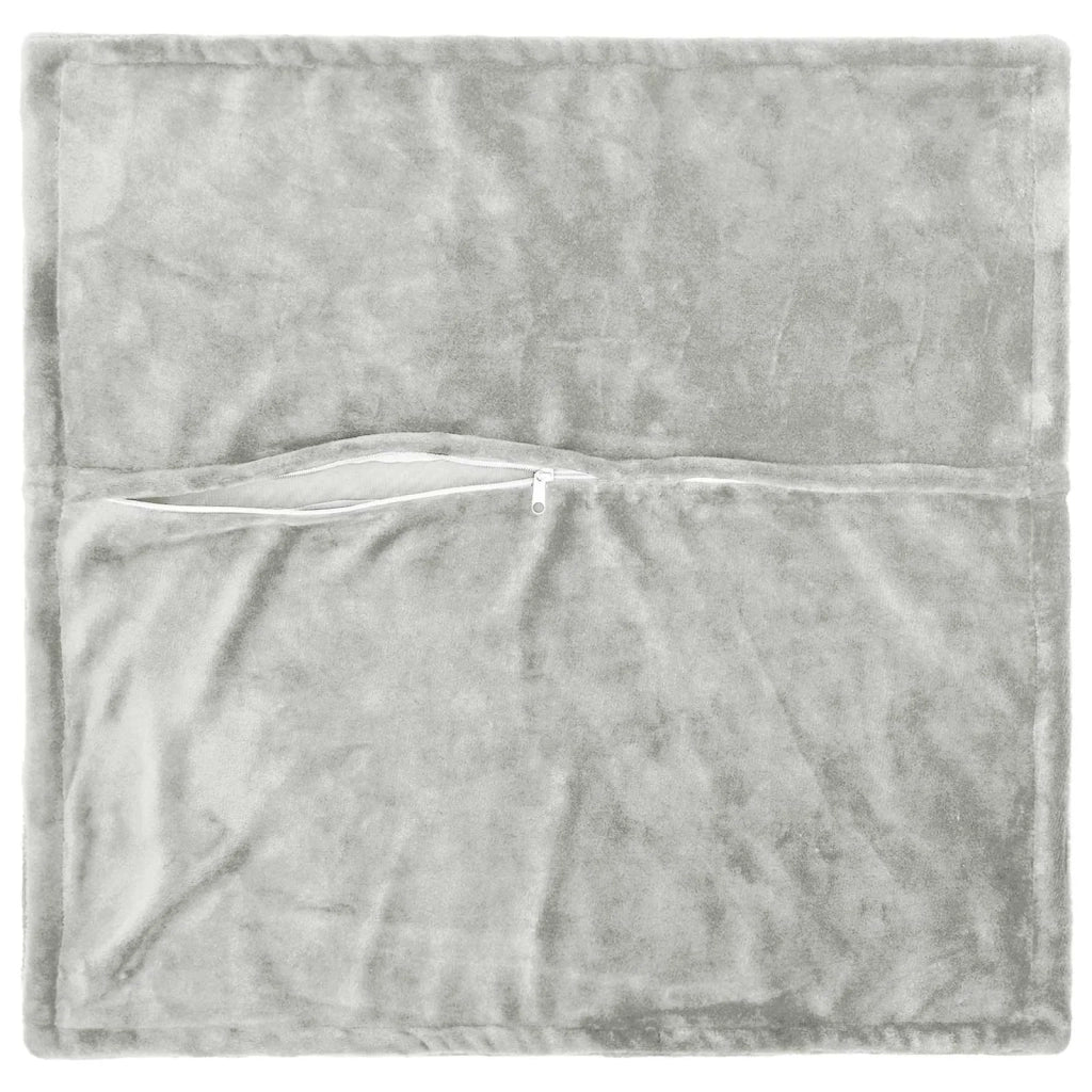 Federa 6 pz HOUTEN Grigio Chiaro 35 x 35 cm Flanella 916608