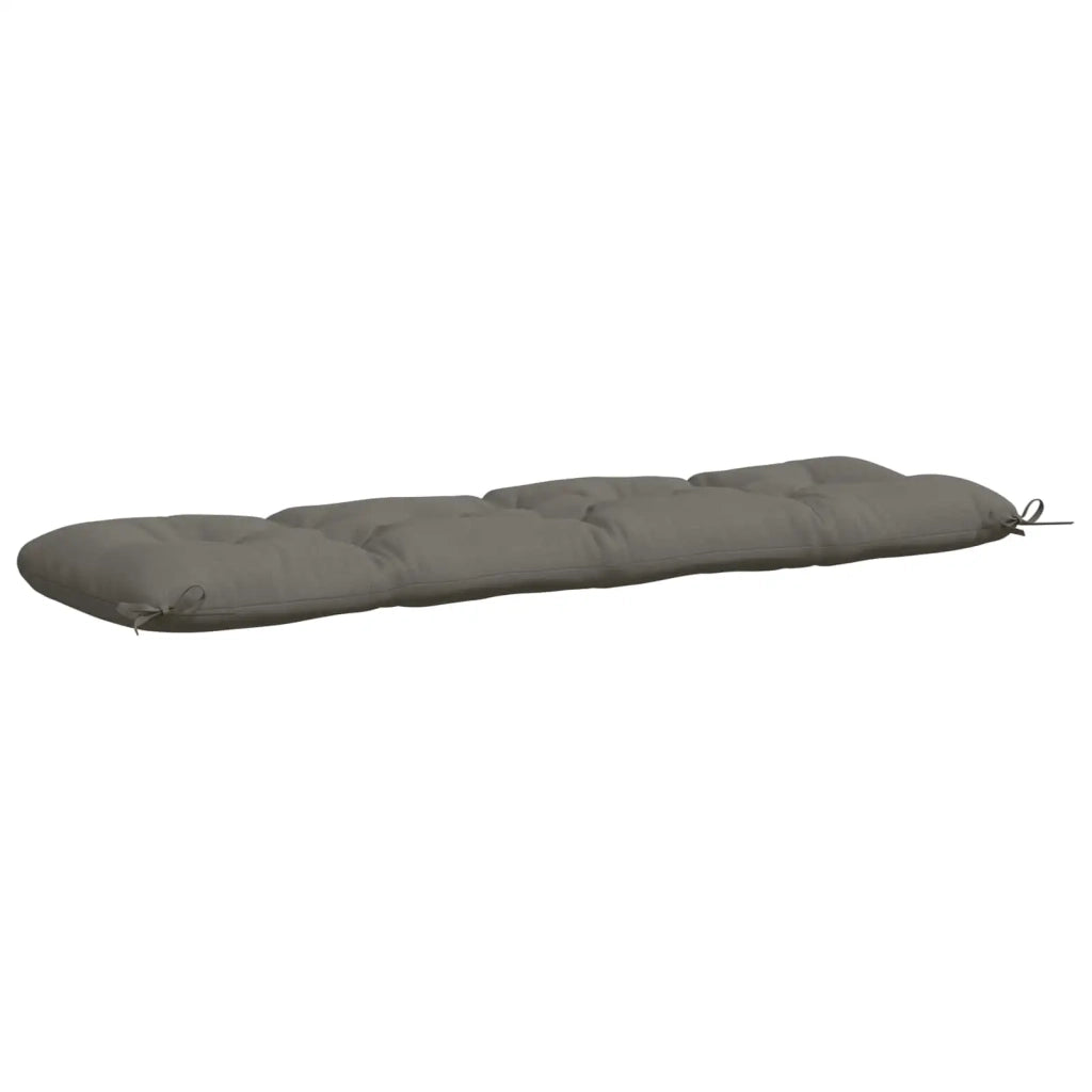 Cuscini per Panchina VIANEN 2 pz 100% Poliestere Grigio 952795