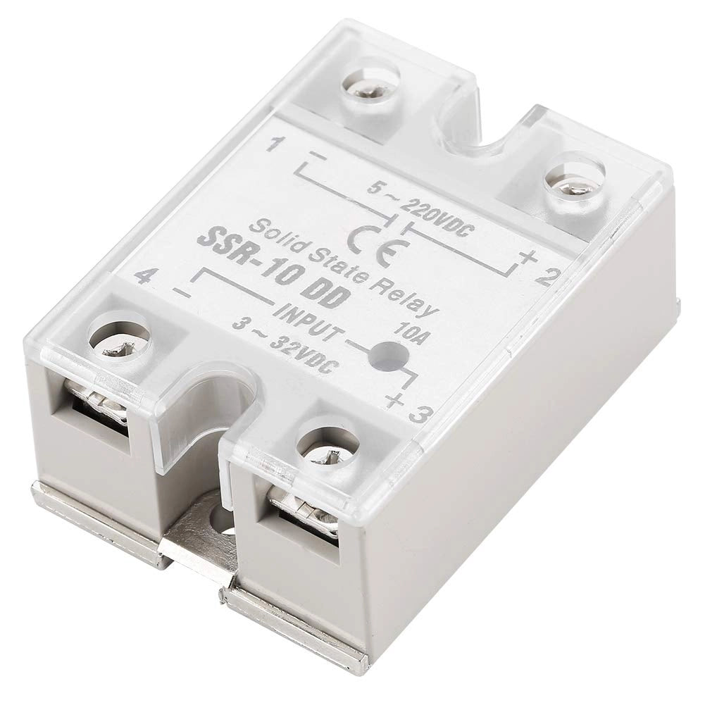 Relè a stato solido SSR-10, 10A, 5-220V DC