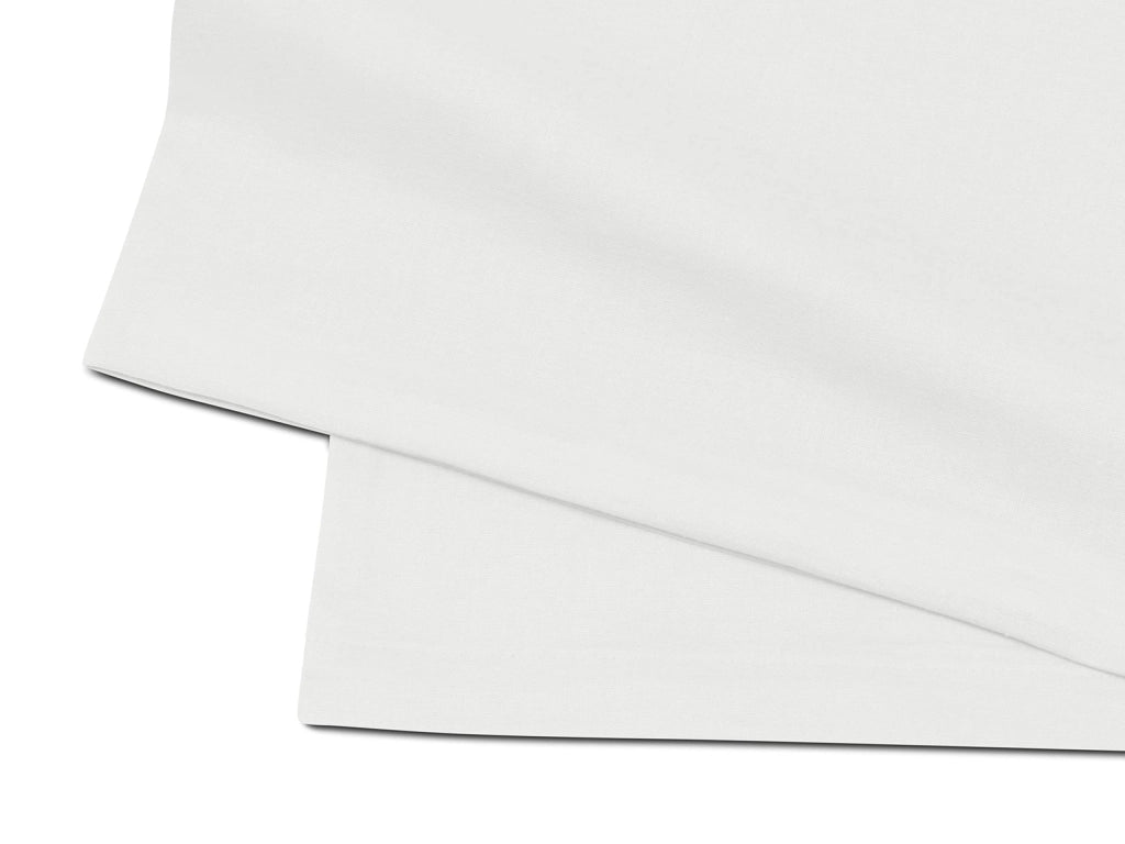 Coperte per cuscini, 40x60 cm, confezione doppia, colore bianco, con cerniera