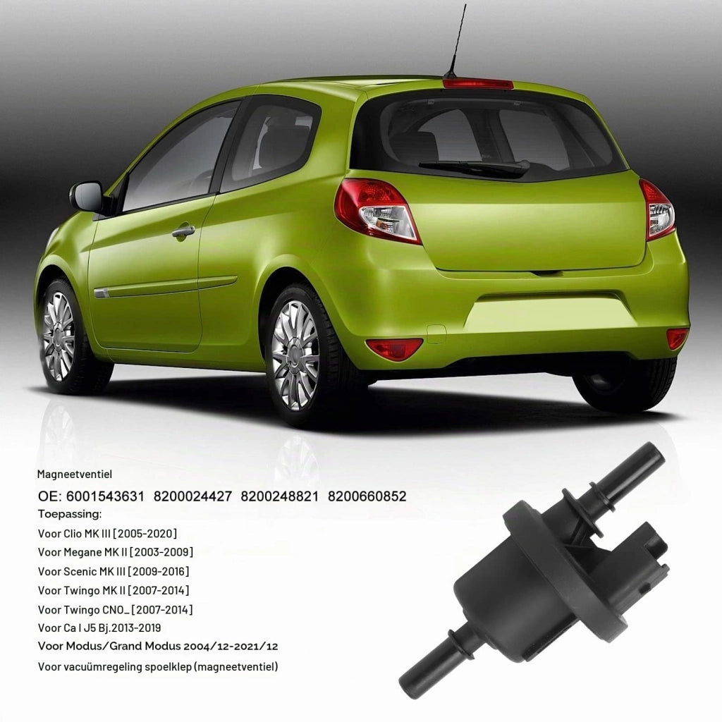 Valvola di controllo del vuoto per modelli MK III e Twingo MK II, codice originale 6001543631