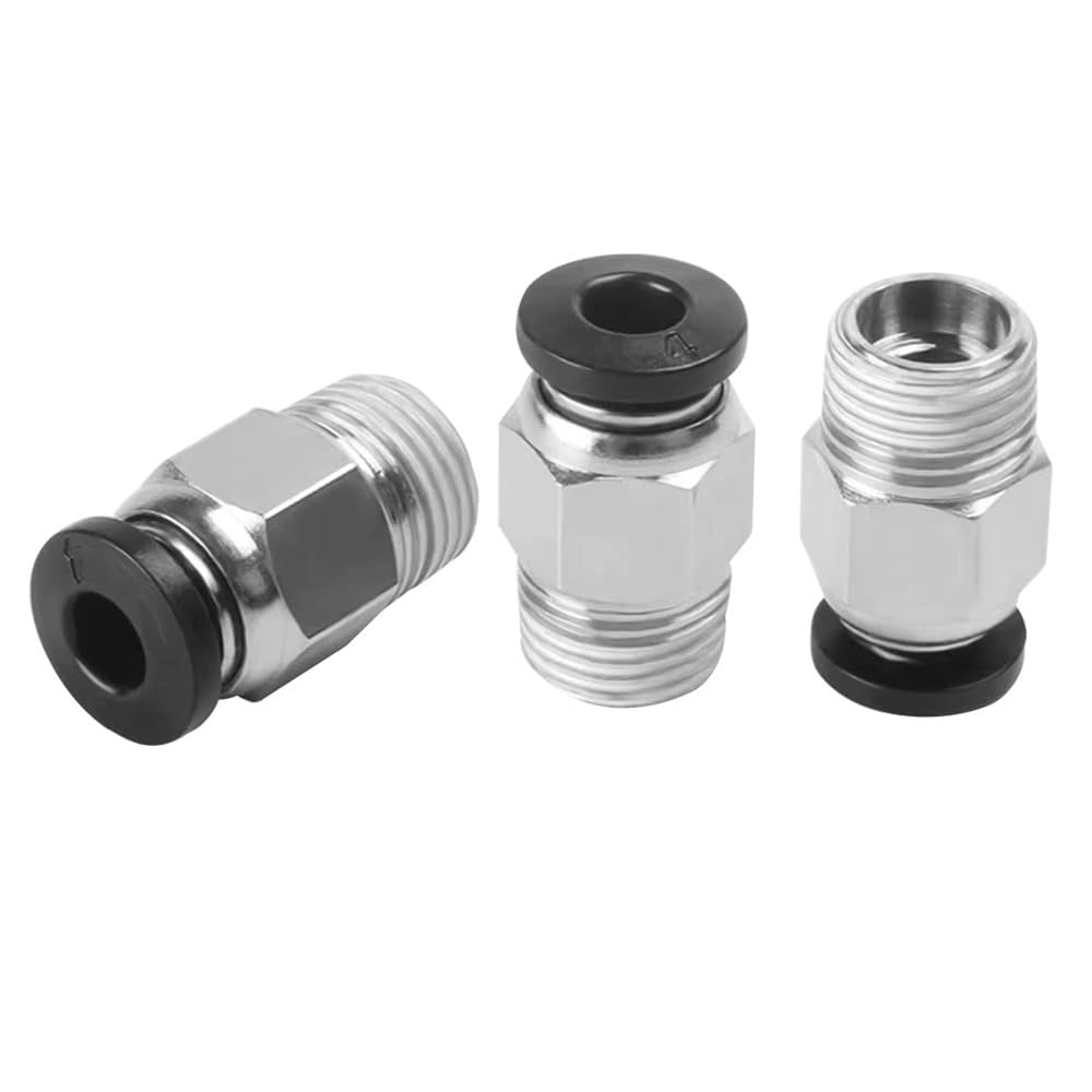 10 connettori pneumatici PC4-M6 e PC4-M10 per stampanti 3D