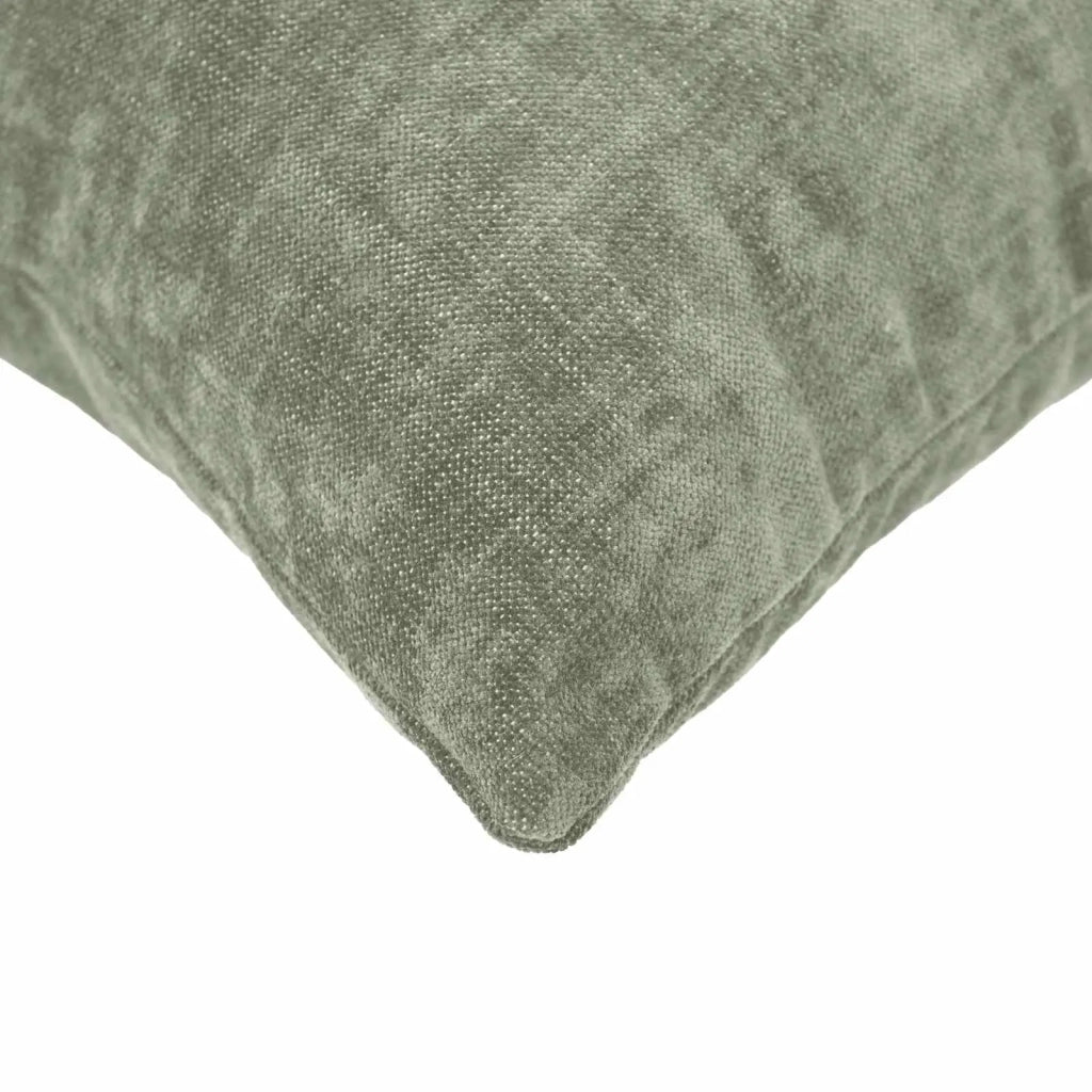 Federa 2 pz HEERLEN Verde 40 x 80 cm Tessuto Chenille 909970