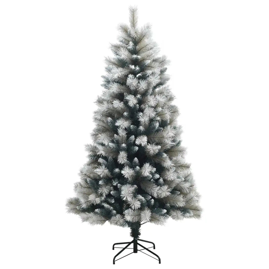 Albero di Natale artificiale con rami snodati e palline 240 cm 3467304