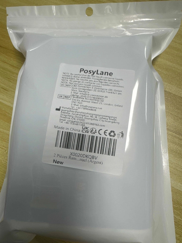 Set di 2 paraspruzzi per tavolo in acciaio inossidabile, curvi, da utilizzare manualmente