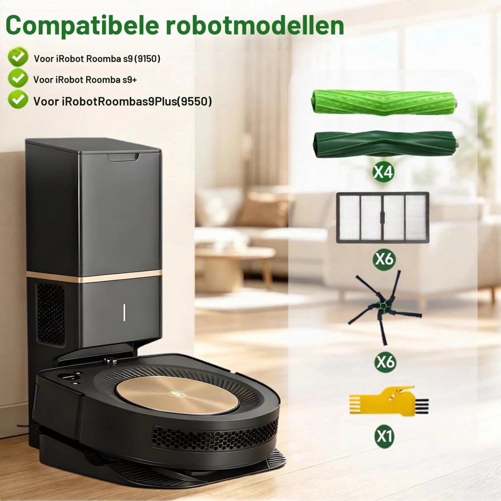 Kit di accessori per Roomba s9+ / S9, composto da 14 pezzi