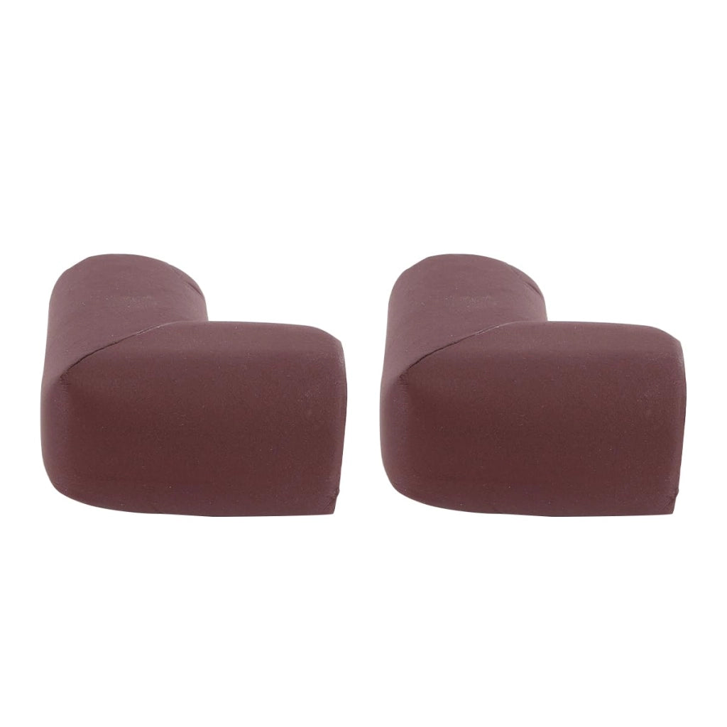 10 protezioni angolari, colore marrone, spessore 1,2 cm, per mobili